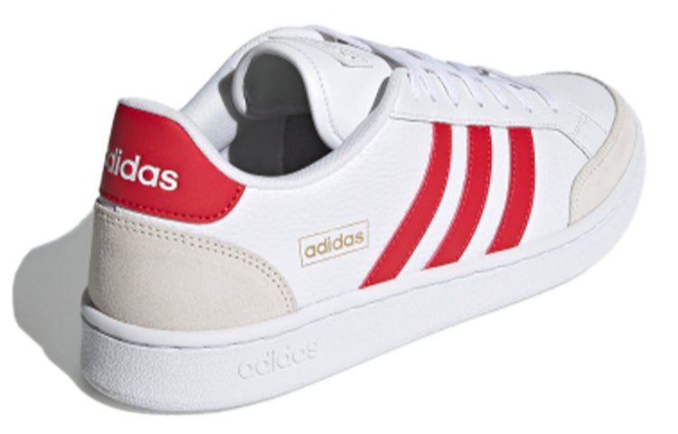 adidas neo Grand Court SE 'White Red Grey' FY8169