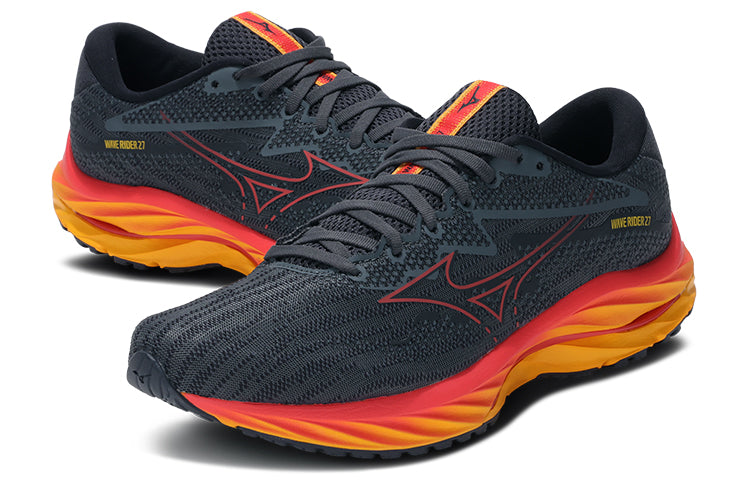 Mizuno Wave Rider 27 'Black Orange' J1GC230351