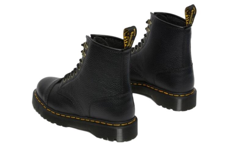 Dr. Martens 1460 Bex Faux Fur-Lined Leather Lace Up Boots 'Black' 27960001