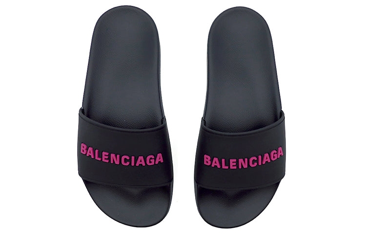 (WMNS) Balenciaga Sandals 'Black Pink' 565547W1S801055