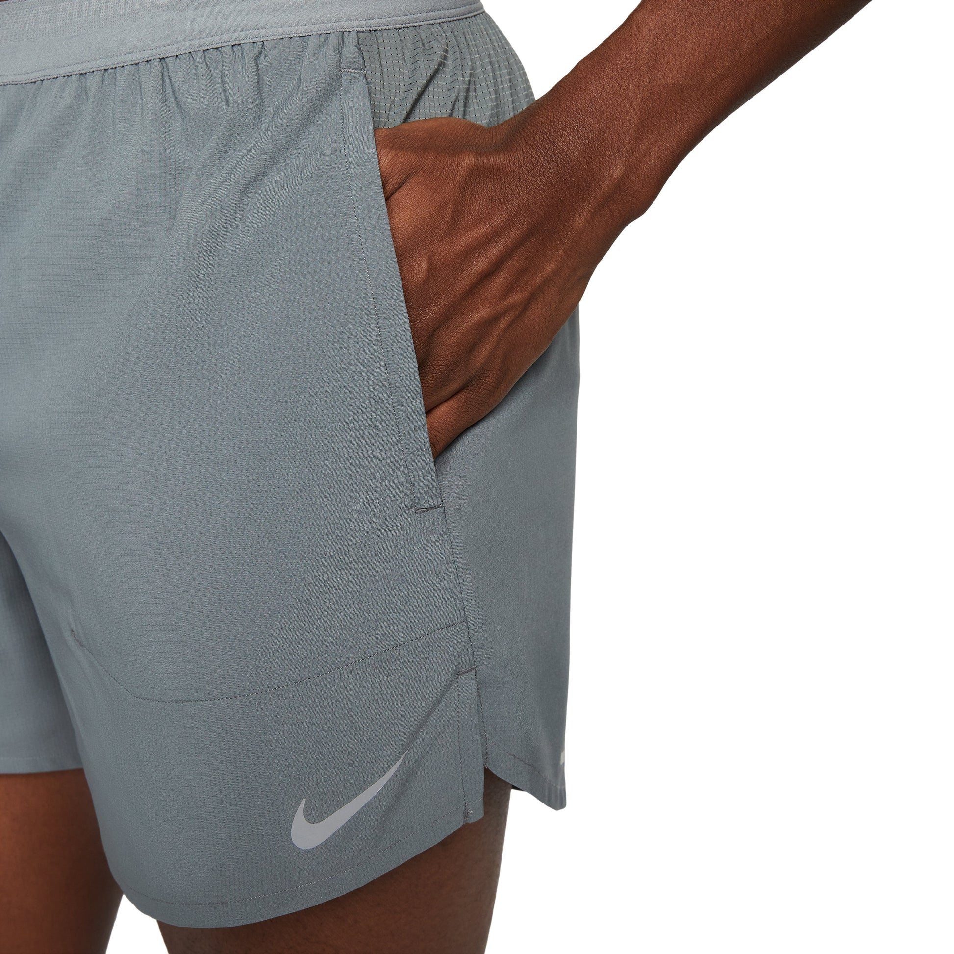 Nike Dri-FIT Stride 5" Hidden Lined Running Shorts 'Smoke Grey' DM4756-084
