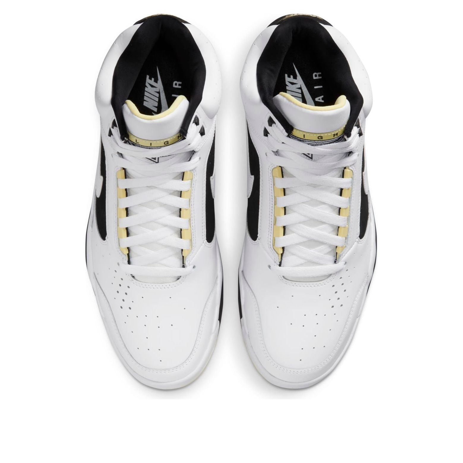 Nike Air Flight Lite Mid 'White Black Lemon' DV0824-100