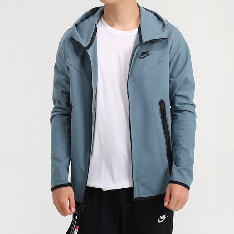 Nike Sportswear Full-length zipper Cardigan hooded track Jacket CU4480-031