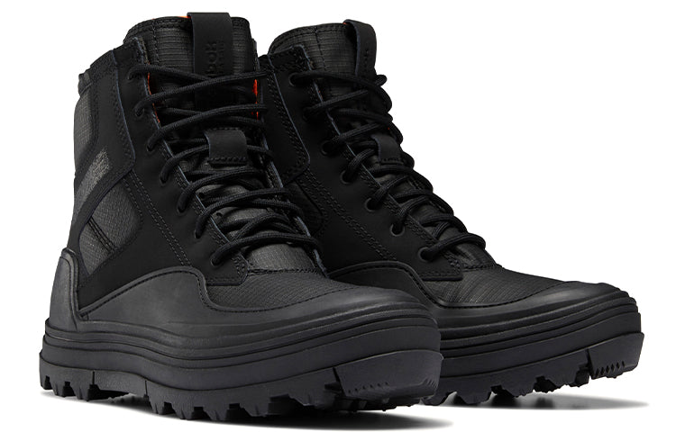(WMNS) Reebok Club C Cleated Mid 'Triple Black' H69134