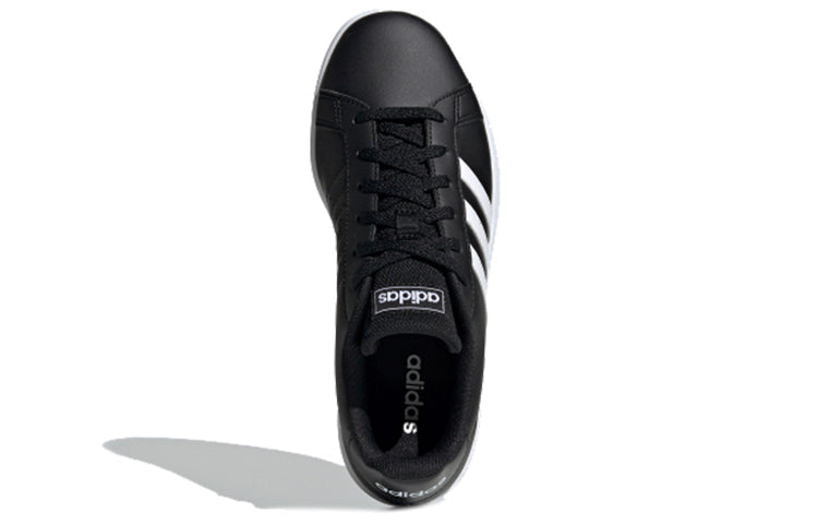(WMNS) adidas Grand Court Base 'Black White' EE7482