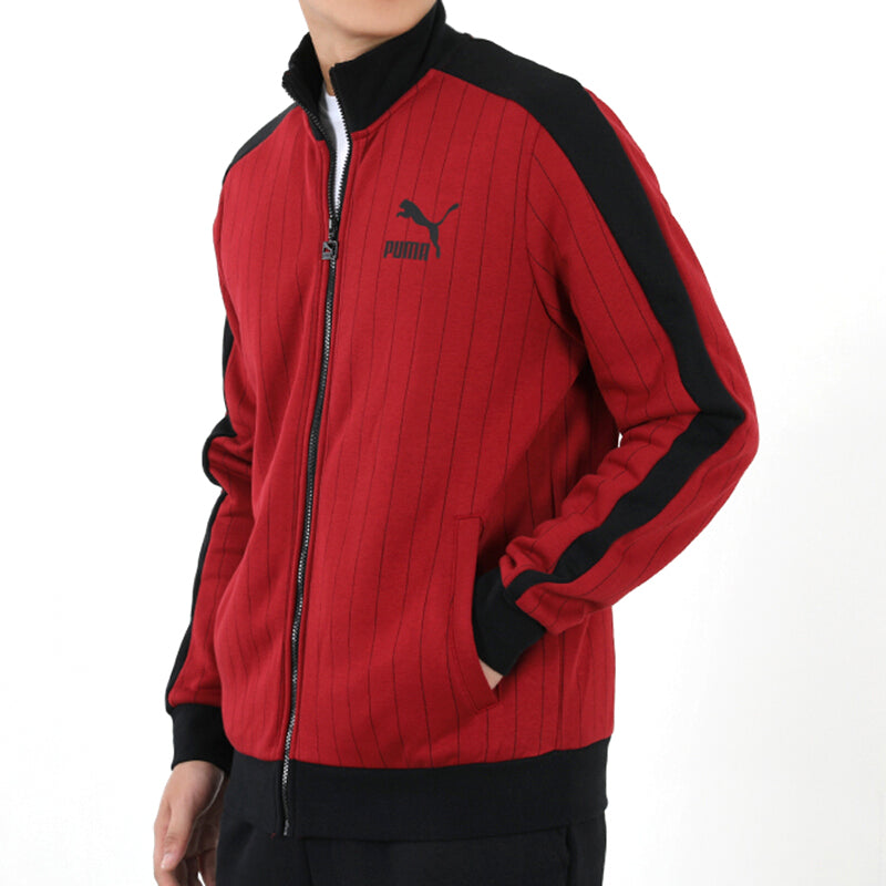 PUMA Pinstripe Jacket 'Red' 530177-50