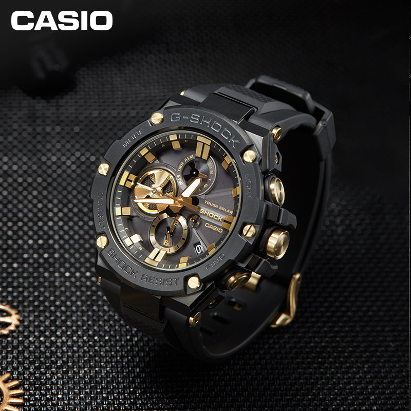 CASIO G-Shock G-Steel 'Black' GST-B100GC-1APRT-PERSON
