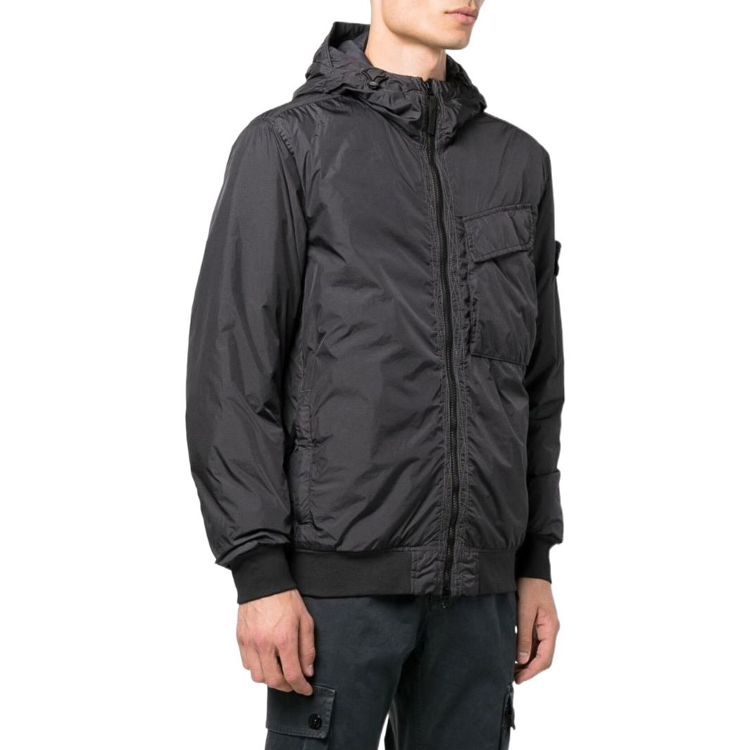 STONE ISLAND Pocket Detail Crinkle Reps Jacket 'Charcoal' 771540723-V0065