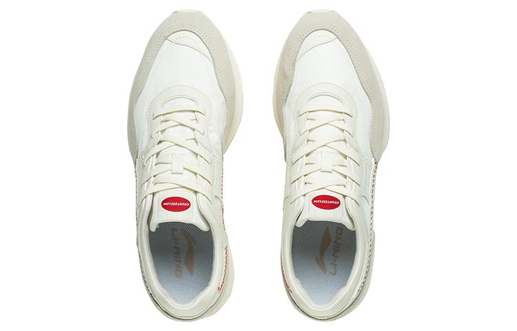 (WMNS) Li-Ning ChengFeng Sneakers 'White Beige' AGCT174-1