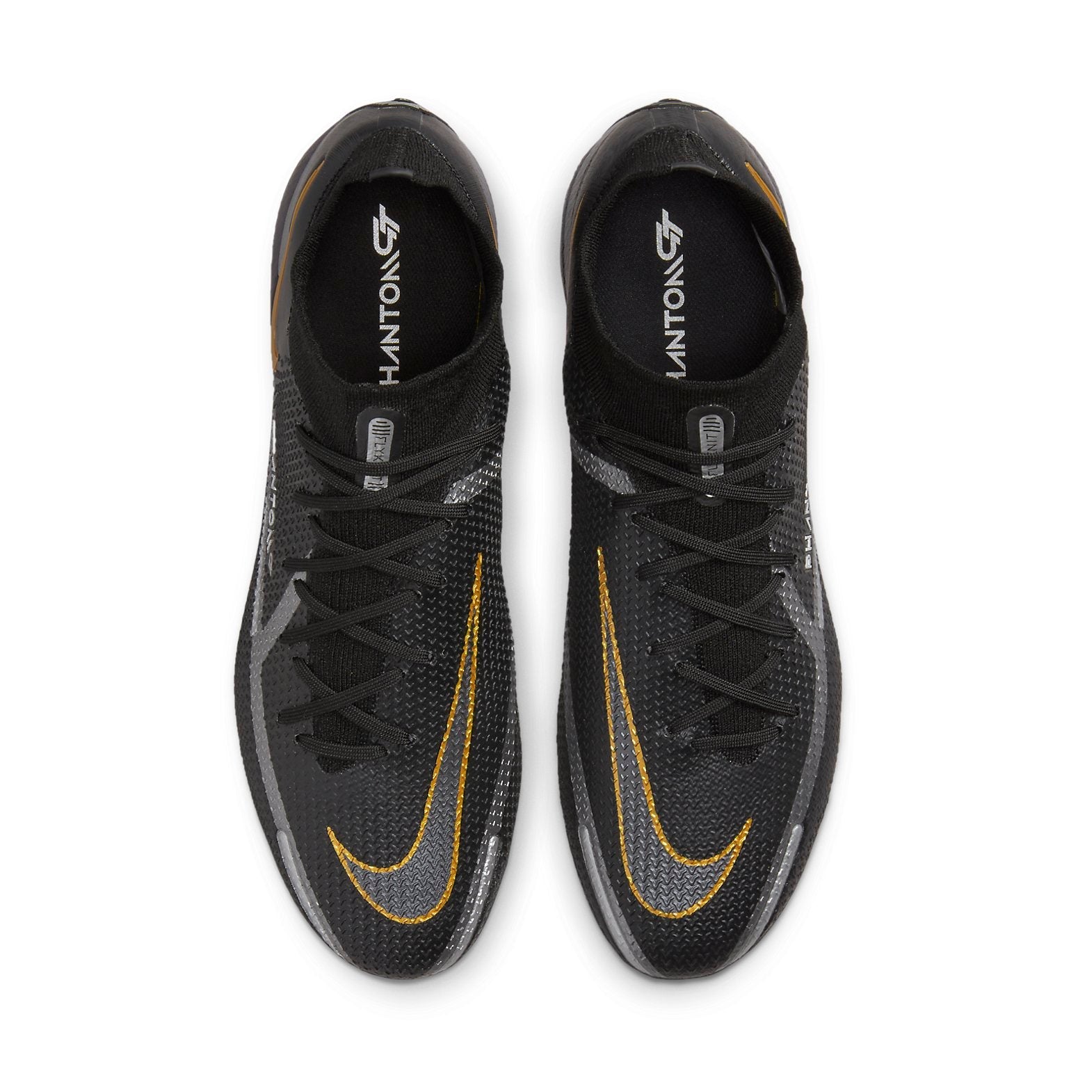 Nike Phantom GT2 Elite DF FG 'Black Metallic Gold' CZ9889-007