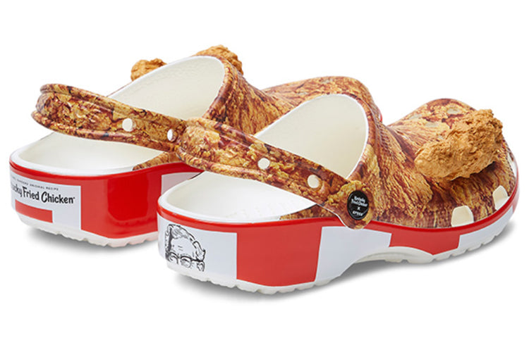 KFC x Crocs Classic Clog Crossover Beach Sandals Unisex Multi-Color 206842-90H