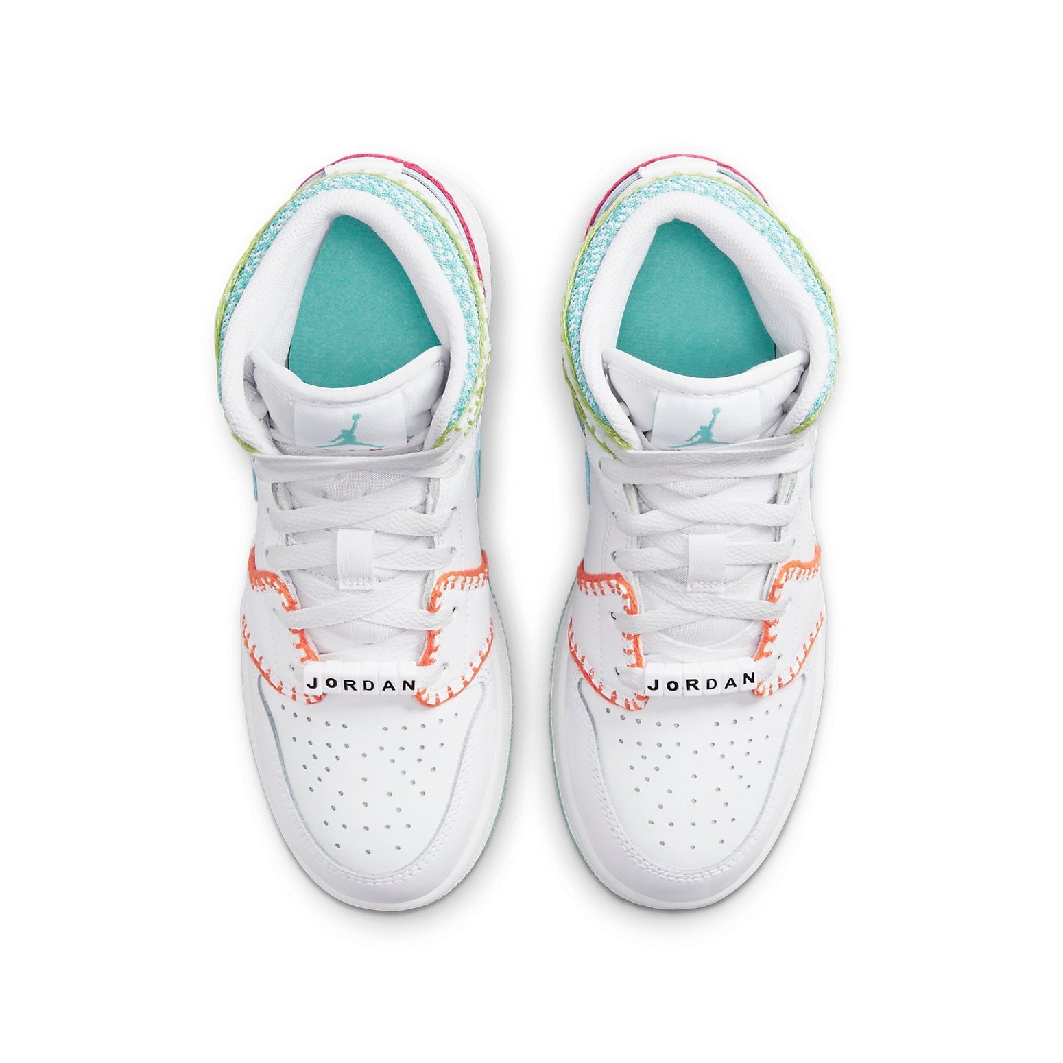 (GS) Air Jordan 1 Mid SE 'Multi Knit' DM6218-100