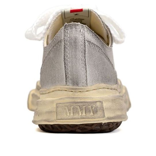 Maison MIHARA YASUHIRO Peterson OG Sole Distressed Canvas Low 'White' A10FW717-WHITE