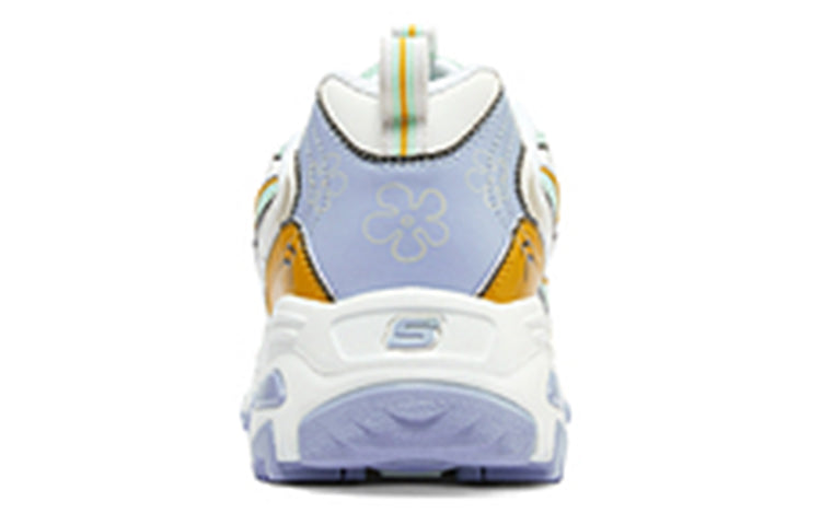 (WMNS) Skechers D'Lites 1.0 x SpongeBob 'White Blue Green' 896100-WBL