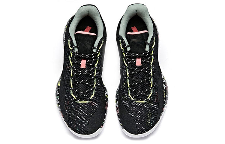 ANTA A-Shock Basketball Shoes 'Black Colorful Mesh' 112031605-1
