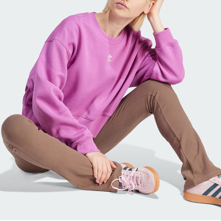 (WMNS) adidas Adicolor Essentials Crew Sweatshirt 'Pink' IR5975