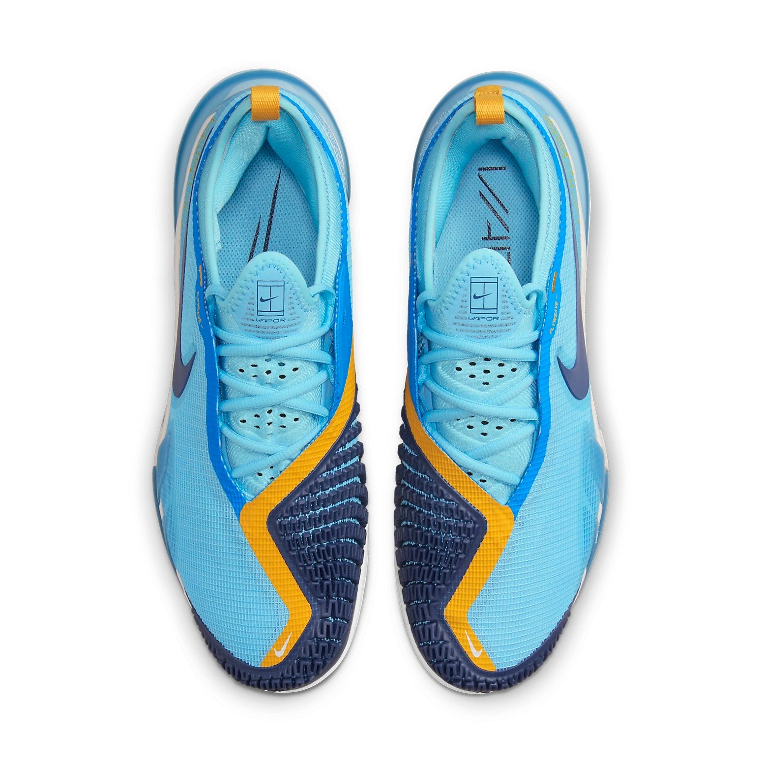 Nike React Vapor NXT HC Stadium Tennis Shoe Blue CV0724-401