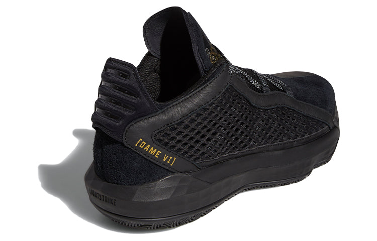 adidas Dame 6 Leather GCA 'Black Gold' FW9031