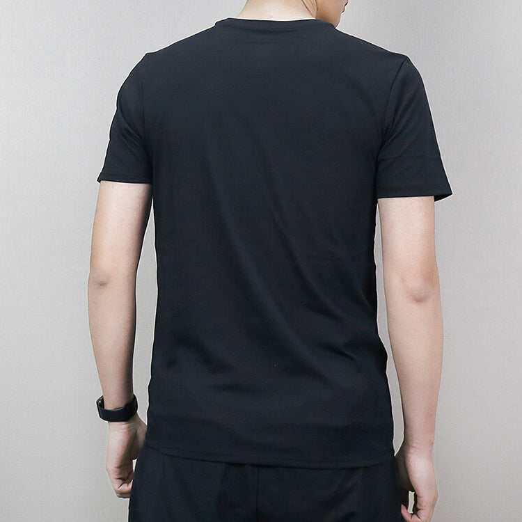 Air Jordan Alphabet Printing Casual Short Sleeve Black 895150-010