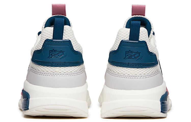 (WMNS) ANTA Life Series Sneakers 'Refuse Mediocrity White Pink Blue' 122138800-3