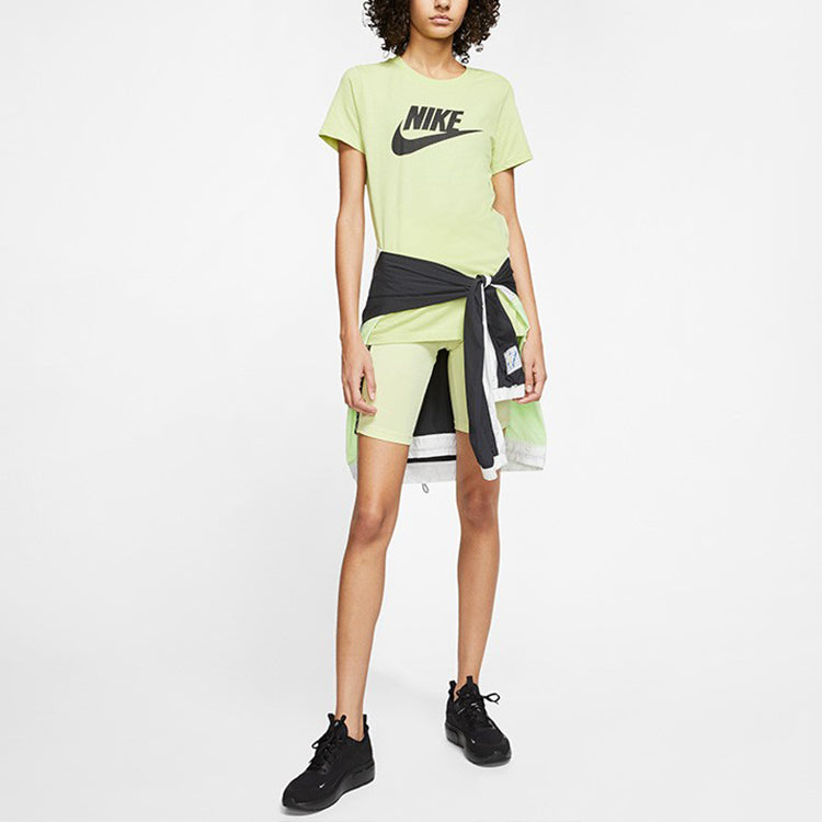 (WMNS) Nike SPORTSWEAR ESSENTIAL Short Sleeve Gray BV6170-367