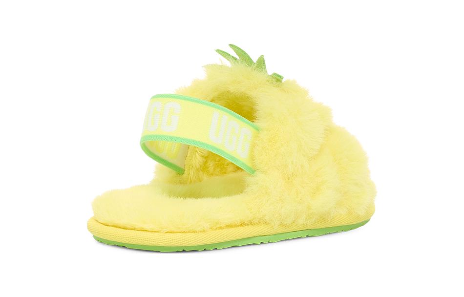 (TD) UGG Fluff Yeah 'Pineapple Stuffie' 1136519T-PNE
