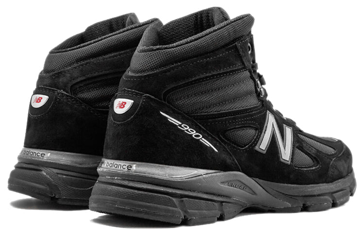 New Balance 990v4 Mid Made in USA 'Black Grey' MO990BK4