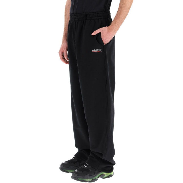 Balenciaga Political Campaign Sweatpants 'Black' 641602TIV531070