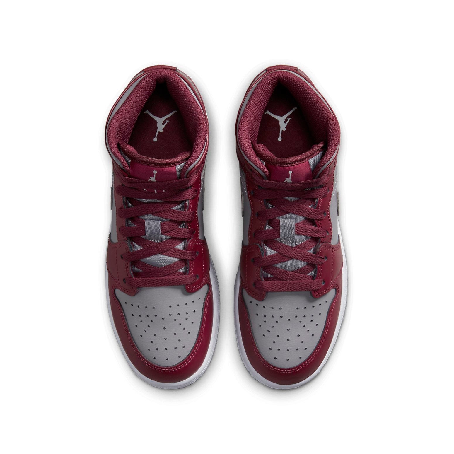 (GS) Air Jordan 1 Mid 'Cherrywood Red' DQ8423-615