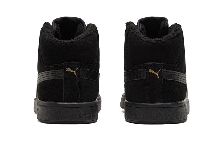 PUMA Smash v2 Mid Winter 'Black Team Gold' 375870-02