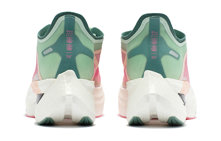 361 Degrees Furious Running Shoes 'Pink Green' 672312203F-8