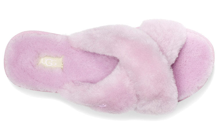(WMNS) UGG Fuzzette Minimalistic Soft Sole Cozy Purple 1107955-CATR