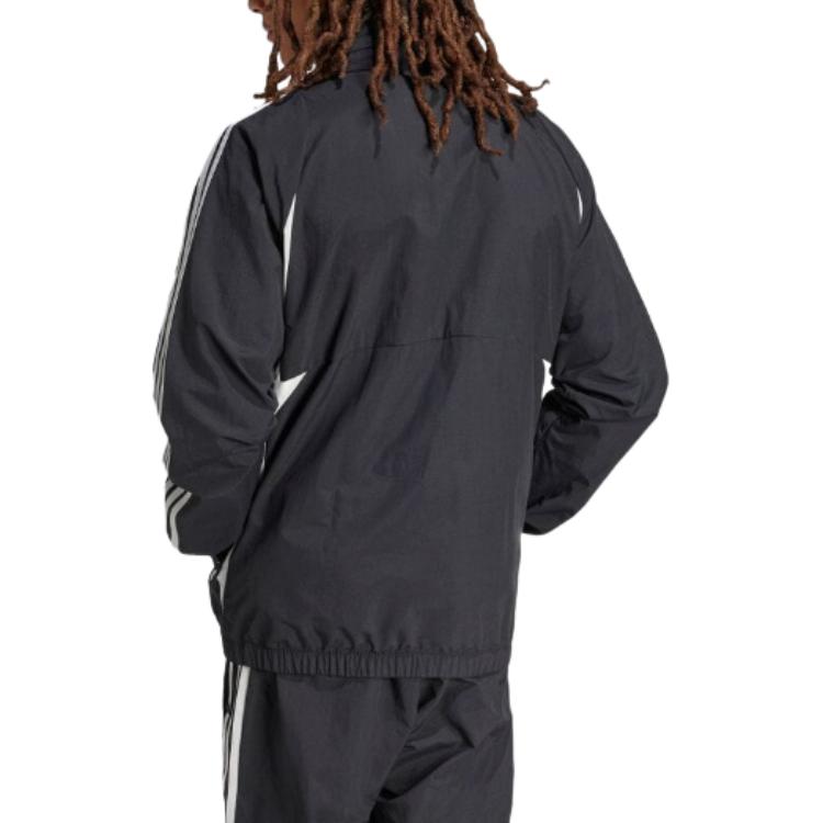 adidas Climacool Track Jacket Asia Sizing 'Black White' JF8736