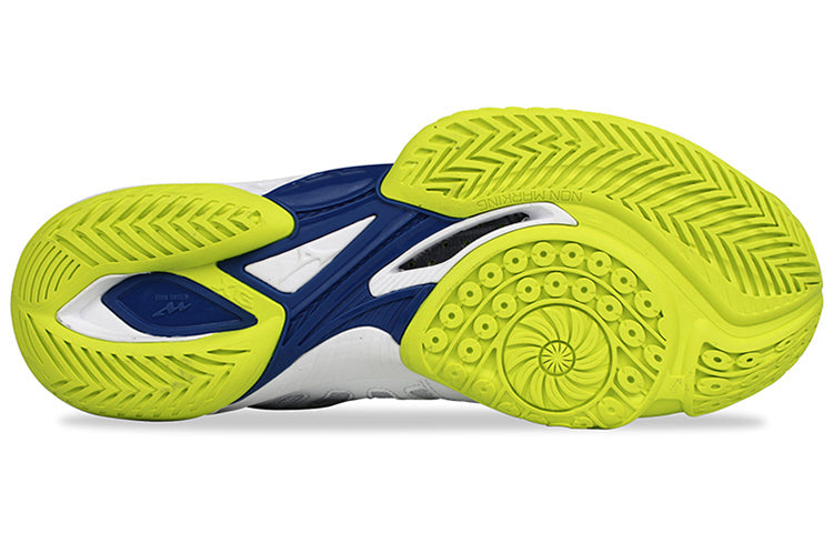 Mizuno Wave Claw Running Shoes White/Blue/Green 71GA191526