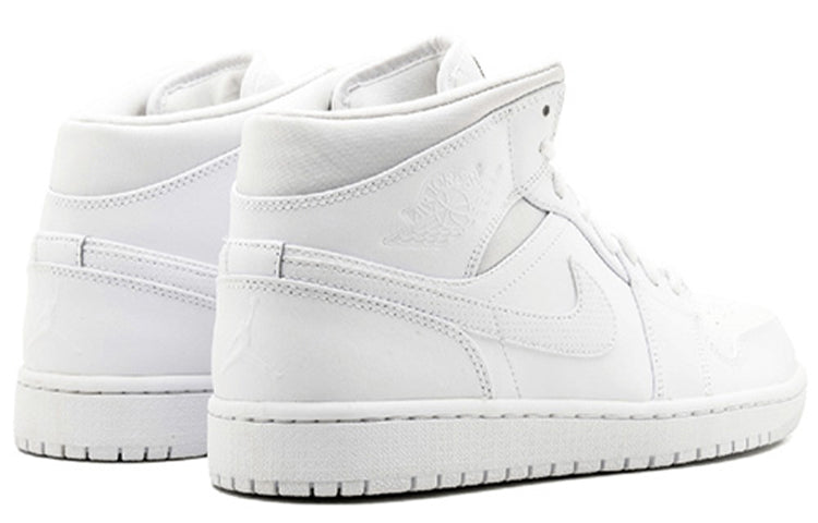 Air Jordan 1 Retro Mid 'White' 554724-110