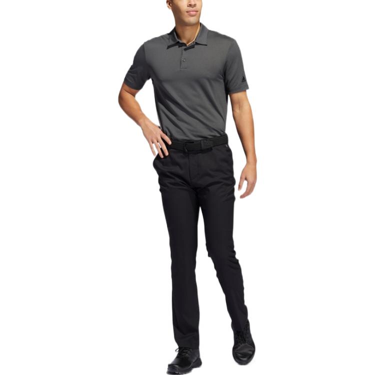 adidas mid waist Golf Athleisure Casual Sports Pants Black HA9139