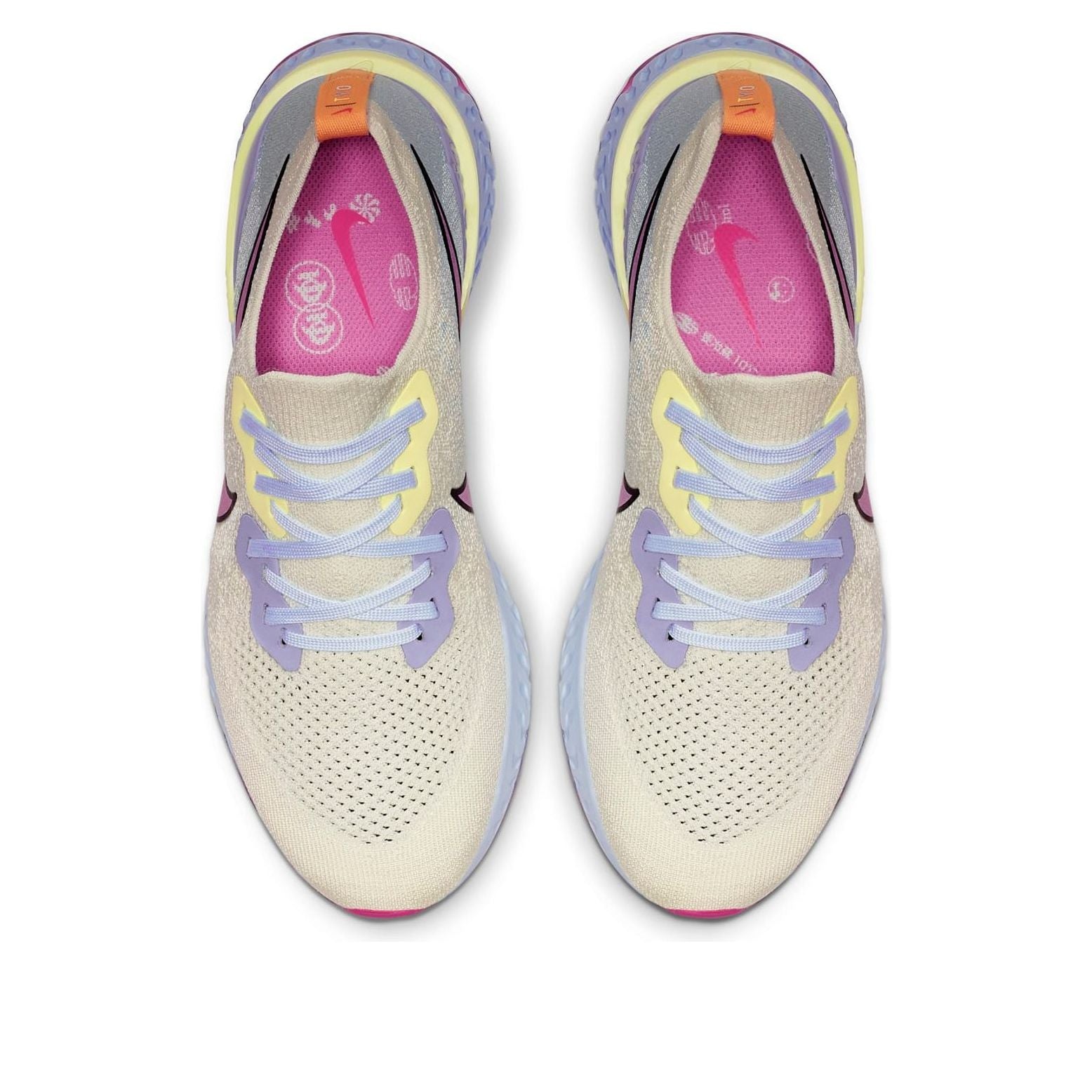 Nike Epic React Flyknit 'White Purpleblue Purple' CJ7794-164