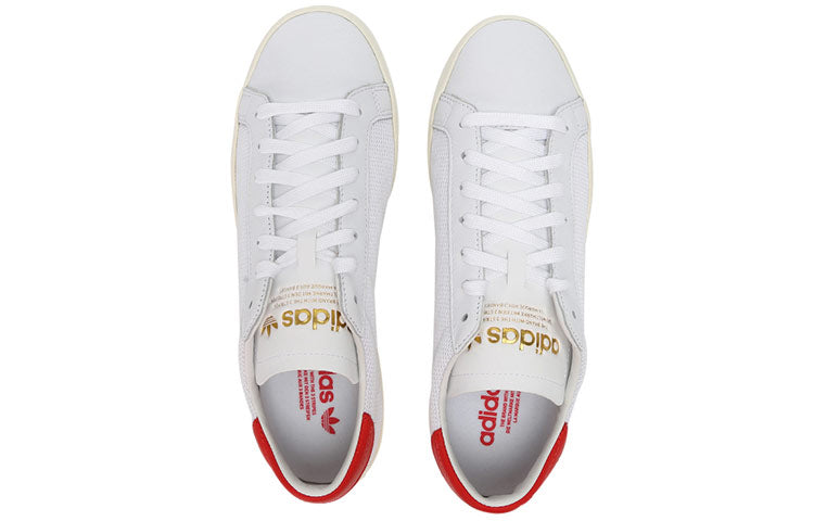 adidas originals CourtVantage Heel 'White Red' BZ0428