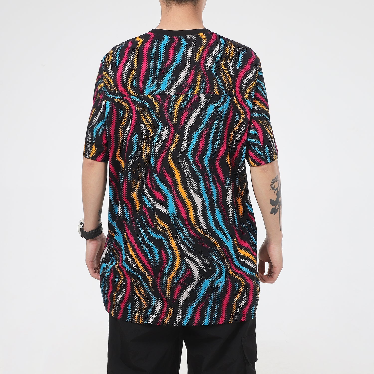 PUMA Wild Pack AOP Tee 'Black' 579508-71
