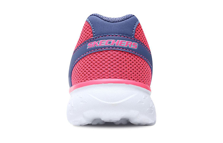 Skechers Go Run 400 Sparkle Sprinters Low-Top Sneakers K Blue/Pink 81358L-BLNP