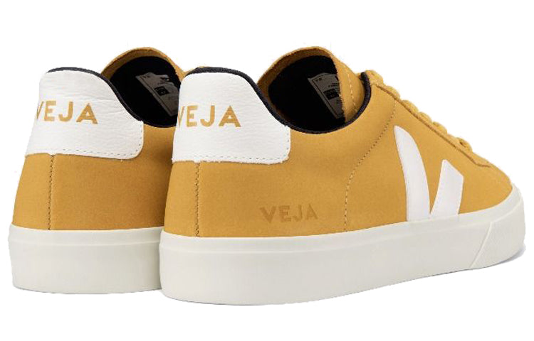 VEJA Campo Nubuck Lace-Up 'Mustard Yellow White' CP1302702