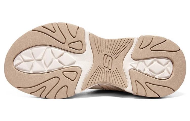 (WMNS) Skechers Stamina V3 'White Brown Green' 896181-NTMT