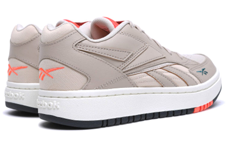 (WMNS) Reebok Court Double Mix Sneakers Gray/Orange EH3322