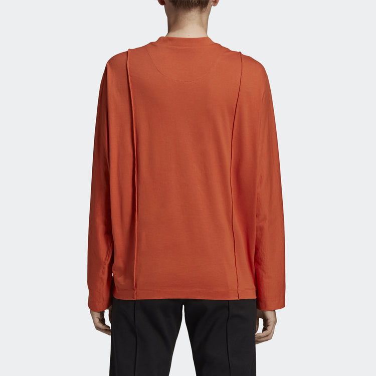 (WMNS) Y-3 Loose Logo Casual Orange T-Shirt GK4472