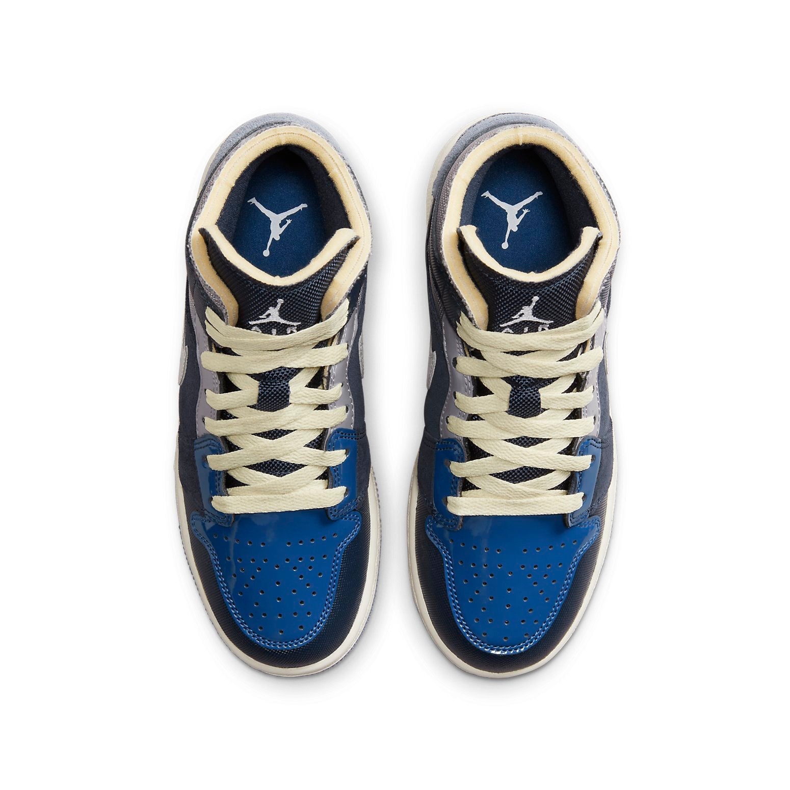(GS) Air Jordan 1 Mid SE Craft 'Inside Out - Obsidian' DX2193-400