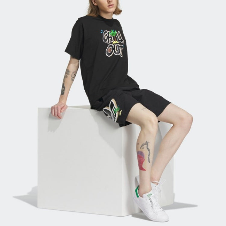 adidas Originals Y2K Gfx Shorts 'Black' IP1767