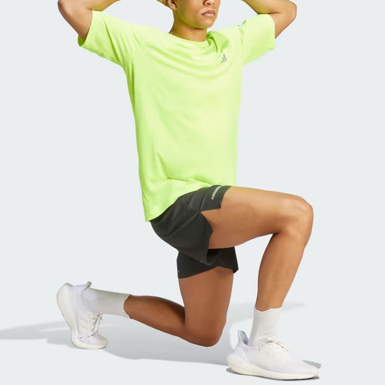 adidas Ultimate Engineered Knit T-Shirts 'Green' HZ4439