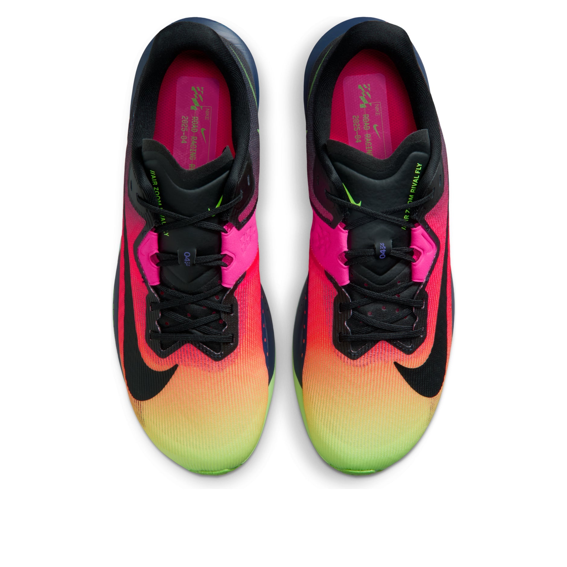 Nike Air Zoom Rival Fly 4 Glam 'Dark Obsidian Ghost Green Pink Blast' IO9565-400