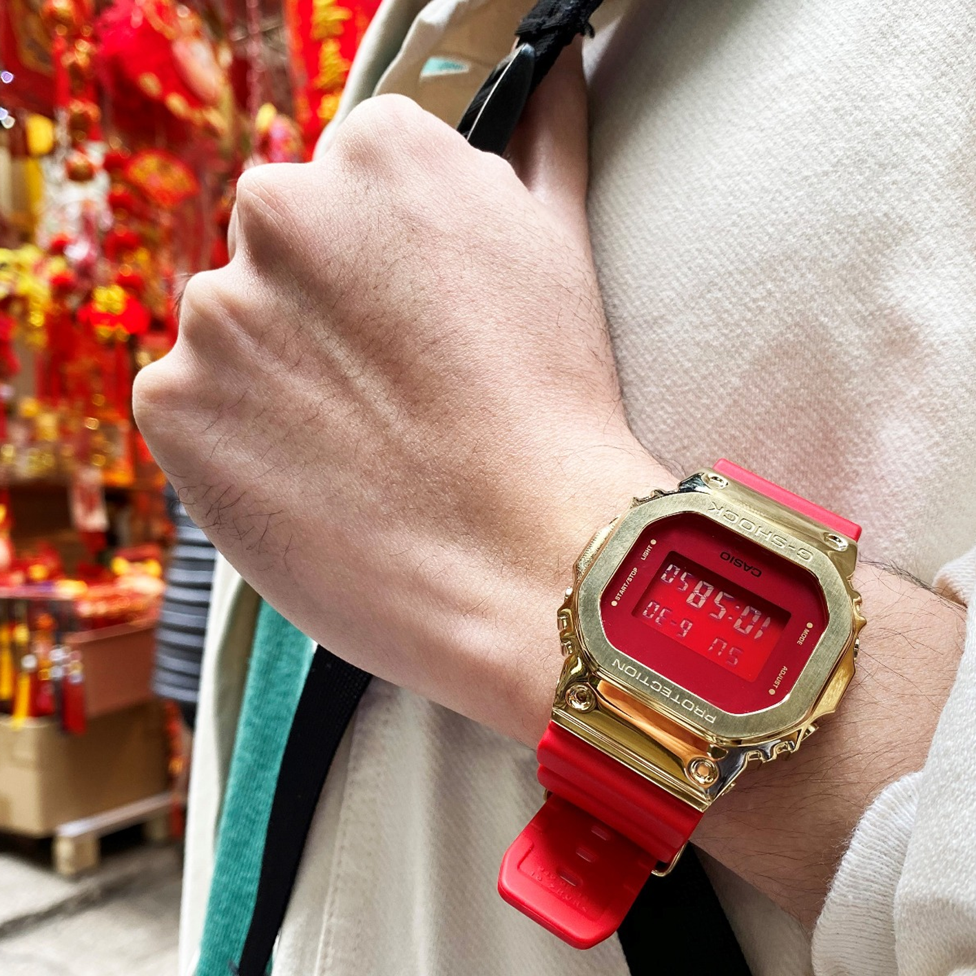 CASIO G-Shock Square 'Red' GM-5600CX-4