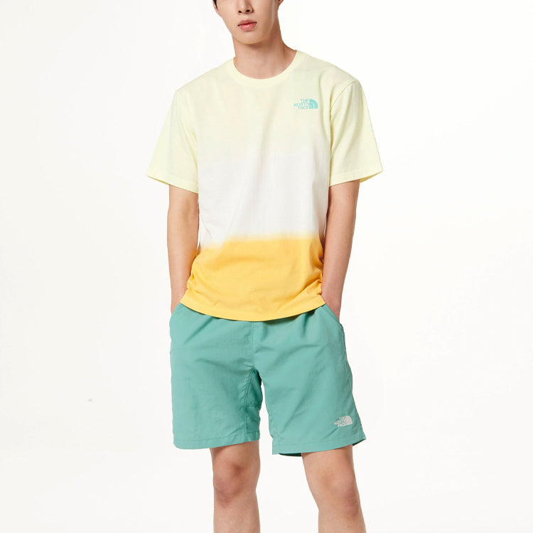 THE NORTH FACE SS22 Blue Marine T-shirt 'Yellow' NT7UN17C